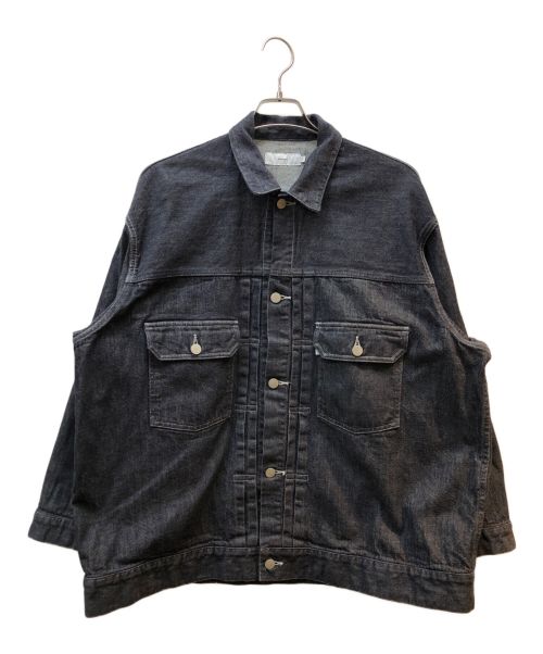 Graphpaper（グラフペーパー）Graphpaper (グラフペーパー) Colorfast Denim Blouson ネイビー サイズ:1の古着・服飾アイテム