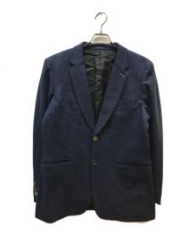 PAUL SMITH（ポールスミス）の古着「WOOL JERSEY TAILORED JACKET」｜ネイビー