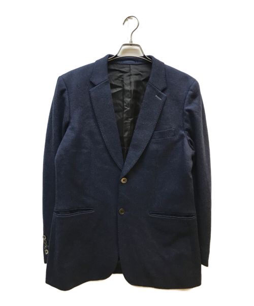 PAUL SMITH（ポールスミス）Paul Smith (ポールスミス) WOOL JERSEY TAILORED JACKET ネイビー サイズ:L2の古着・服飾アイテム