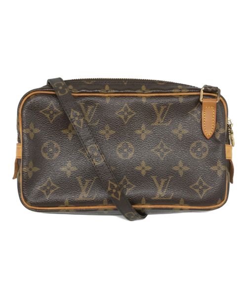 LOUIS VUITTON（ルイ ヴィトン）LOUIS VUITTON (ルイ ヴィトン) ショルダーポーチ ブラウンの古着・服飾アイテム