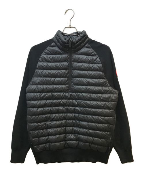 CANADA GOOSE（カナダグース）CANADA GOOSE (カナダグース) HyBridge  Knit Pullover Packable ブラック サイズ:Mの古着・服飾アイテム