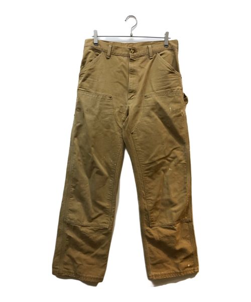 CarHartt（カーハート）CarHartt (カーハート) ダック地ダブルニーペインターパンツ ベージュ サイズ:サイズ表記なし(W32相当)の古着・服飾アイテム