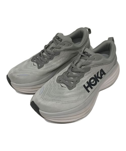 HOKAONEONE（ホカオネオネ）HOKAONEONE (ホカオネオネ) ローカットスニーカー グレー サイズ:27cmの古着・服飾アイテム