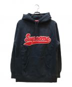 SUPREMEシュプリーム）の古着「パイルロゴパーカー」｜ネイビー