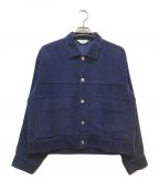 jiedaジエダ）の古着「CORDUROY SHORT JACKET」｜ネイビー