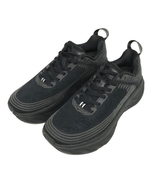 HOKAONEONE（ホカオネオネ）HOKAONEONE (ホカオネオネ) ローカットスニーカー ブラック サイズ:24㎝の古着・服飾アイテム