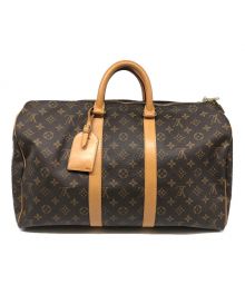 LOUIS VUITTON（ルイ ヴィトン）の古着「キーポル45」｜ブラウン