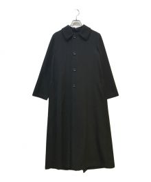 tricot COMME des GARCONS（トリココムデギャルソン）の古着「マキシステンカラーコート」｜ブラック