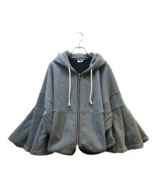 JUNYA WATANABE COMME des GARCONS（(ジュンヤワタナベ コムデギャルソン）の古着「綿アクリル裏毛起毛パーカ」｜グレー