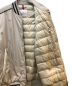 中古・古着 MONCLER (モンクレール) DETIAN GIUBBOTTO アイボリー サイズ:3：110000円