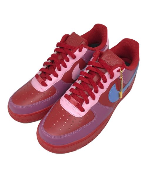 NIKE（ナイキ）NIKE (ナイキ) AIR FORCE 1 LOW BY YOU レッド サイズ:28cmの古着・服飾アイテム