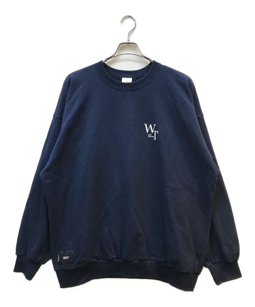 WTAPS（ダブルタップス）WTAPS (ダブルタップス) LOCKS SWEATER ネイビー サイズ:04の古着・服飾アイテム