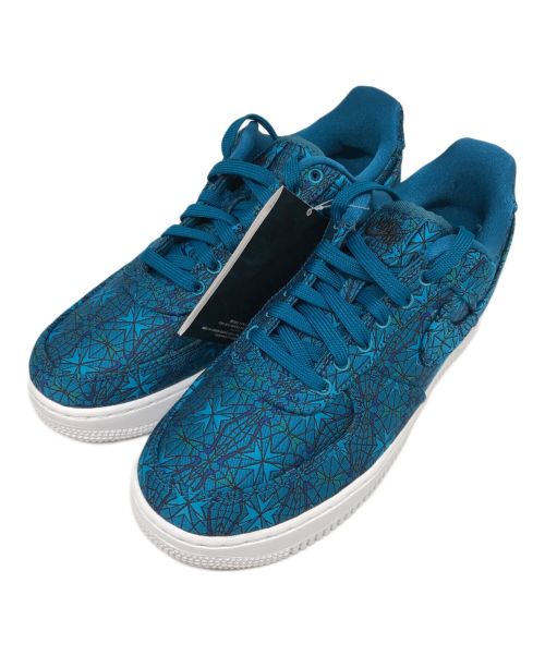 NIKE（ナイキ）NIKE (ナイキ) AIR FORCE 1 LOW STAINED GLASS GREEN ABYSS ブルー サイズ:26.5の古着・服飾アイテム