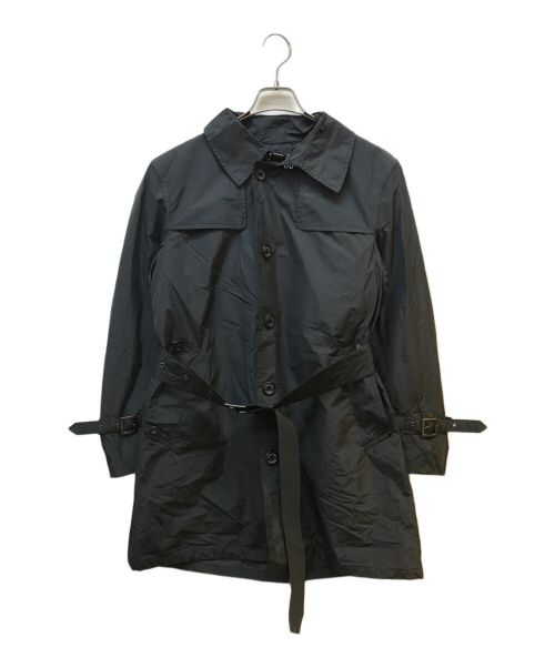 Aquascutum（アクアスキュータム）Aquascutum (アクアスキュータム) 撥水トレンチコート ネイビー サイズ:Mの古着・服飾アイテム