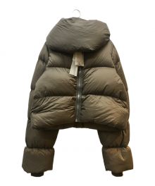 RICK OWENS（リックオウエンス）の古着「unnel Neck Puffer Jacket」｜ベージュ