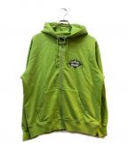 Hysteric Glamour×SUPREMEヒステリックグラマー×シュプリーム）の古着「Zip Up Hooded Sweatshirt」｜グリーン