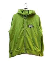 Hysteric Glamour×SUPREME（ヒステリックグラマー×シュプリーム）の古着「Zip Up Hooded Sweatshirt」｜グリーン