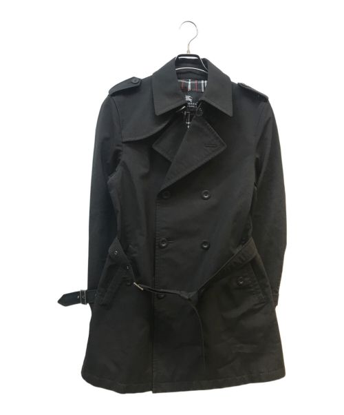 BURBERRY BLACK LABEL（バーバリーブラックレーベル）BURBERRY BLACK LABEL (バーバリーブラックレーベル) ミドル丈トレンチコート サイズ:Lの古着・服飾アイテム