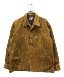 carservice（カーサービス）の古着「CHECKER LOGO 5PKT WORK JACKET」｜ブラウン