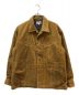 CARSERVICE（カーサービス）の古着「CHECKER LOGO 5PKT WORK JACKET」｜ブラウン