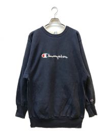 Champion（チャンピオン）の古着「90’Ｓリバースウィーブスウェット」｜ネイビー