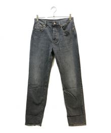 GUCCI（グッチ）の古着「Relaxed style oversized design is the main element of this jeans」｜グレー