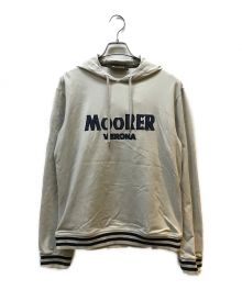 MOORER（ムーレー）の古着「プルオーバーパーカー」｜ベージュ