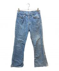 LEVI'S (リーバイス) 80'sベルボトムパンツ ブルー サイズ:W78cm L68cm