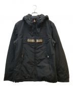 NAPAPIJRIナパピリ）の古着「SKIDOO CREATOR POPOVER HOODED JACKET」｜ブラック