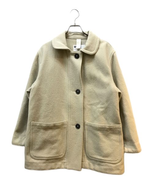 MHL（エムエイチエル）MHL (エムエイチエル) HEAVY COTTON WOOL DRILL COAT ベージュ サイズ:2の古着・服飾アイテム