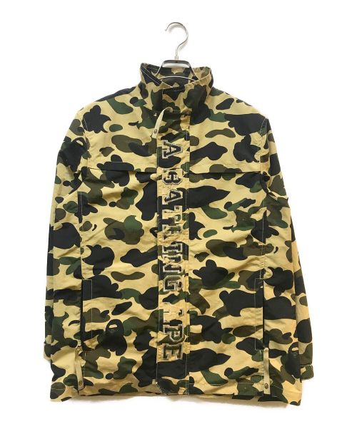 A BATHING APE（アベイシングエイプ）A BATHING APE (アベイシングエイプ) 初期 ファーストカモナイロンジャケト ベージュ サイズ:Mの古着・服飾アイテム