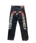 EVISU (エビス) 2001/戒魂スカルデニムパンツ インディゴ サイズ:W32×L35：28000円