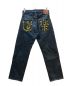 EVISU (エビス) 2001/道楽デニムパンツ インディゴ サイズ:W30×L35：13000円