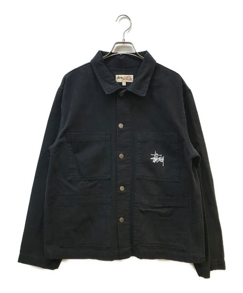 stussy（ステューシー）stussy (ステューシー) チョアジャケット ブラック サイズ:Mの古着・服飾アイテム