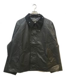 Barbour（バブアー）の古着「ワックス コットン ショート ブルゾン」｜ブラック