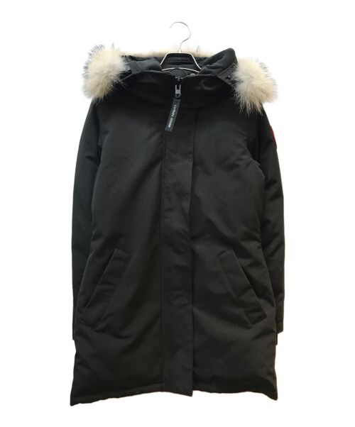 CANADA GOOSE（カナダグース）CANADA GOOSE (カナダグース) VICTORIA PARKA ブラック サイズ:XSの古着・服飾アイテム