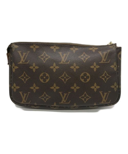 LOUIS VUITTON（ルイ ヴィトン）LOUIS VUITTON (ルイ ヴィトン) ポシェット・アクセソワール ブラウンの古着・服飾アイテム