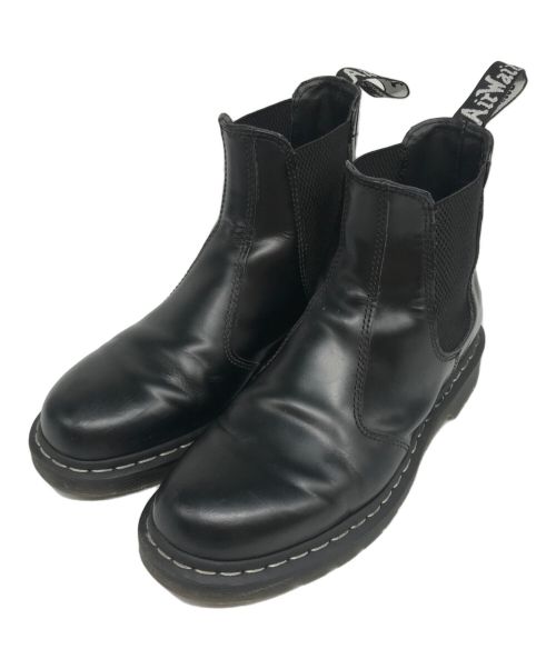 Dr.Martens（ドクターマーチン）Dr.Martens (ドクターマーチン) QUAD CHELSEA BOOTS ブラック サイズ:UK7の古着・服飾アイテム