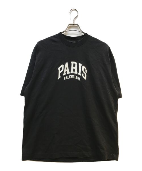 BALENCIAGA（バレンシアガ）BALENCIAGA (バレンシアガ) Cities Paris Tシャツ ブラック サイズ:Sの古着・服飾アイテム