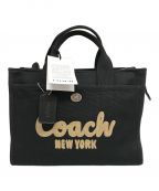 COACHコーチ）の古着「カーゴ トート」｜ブラック