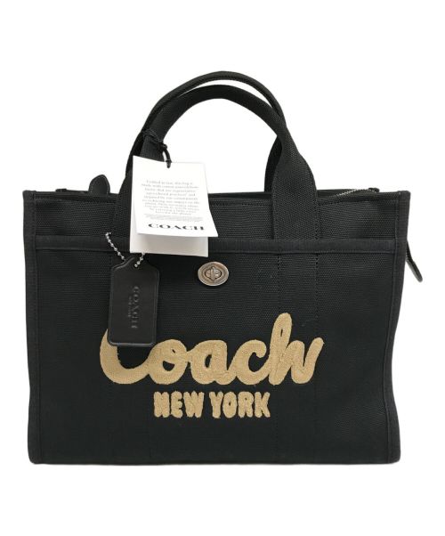 COACH（コーチ）COACH (コーチ) カーゴ トート ブラックの古着・服飾アイテム