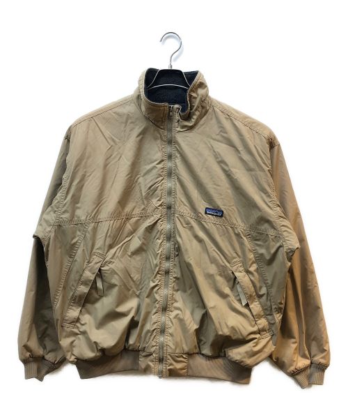 Patagonia（パタゴニア）Patagonia (パタゴニア) shelld synchilla nylon jacket ベージュ サイズ:Lの古着・服飾アイテム