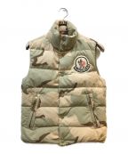 MONCLER×JUNYA WATANABE COMME des GARCONSモンクレール×ジュンヤワタナベ コムデギャルソン）の古着「コラボダウンベスト」｜ベージュ