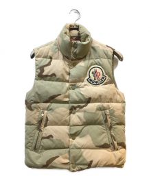 MONCLER×JUNYA WATANABE COMME des GARCONS（モンクレール×ジュンヤワタナベ コムデギャルソン）の古着「コラボダウンベスト」｜ベージュ