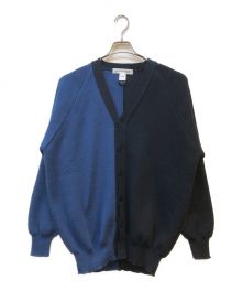 COMME des GARCONS SHIRT（コムデギャルソンシャツ）の古着「Lochaven of Scotland oversize cardigan.gge7 2ply」｜ネイビー