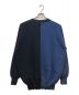 COMME des GARCONS SHIRT (コムデギャルソンシャツ) Lochaven of Scotland oversize cardigan.gge7 2ply ネイビー サイズ:M：13000円