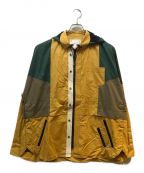 sacaiサカイ）の古着「COTTON POPLIN SHIRTS JACKET」｜イエロー×グリーン