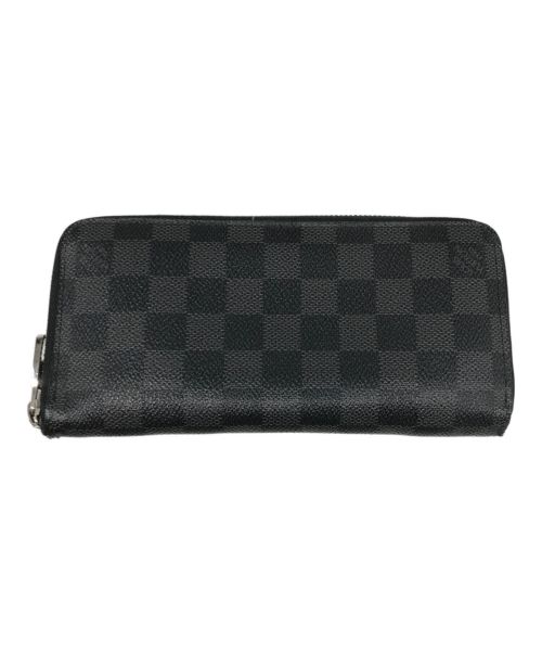 LOUIS VUITTON（ルイ ヴィトン）LOUIS VUITTON (ルイ ヴィトン) ジッピーウォレット ヴェルティカル ダミエ グラフィット ブラックの古着・服飾アイテム