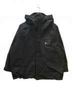 COOTIE PRODUCTIONSクーティープロダクツ）の古着「Tough Twill Error Fit Over Parka」｜ブラック