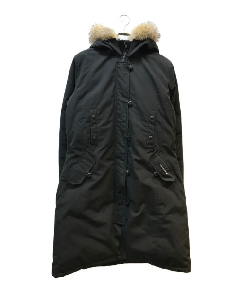 CANADA GOOSE（カナダグース）CANADA GOOSE (カナダグース) Kensington Parka ブラック サイズ:Lの古着・服飾アイテム